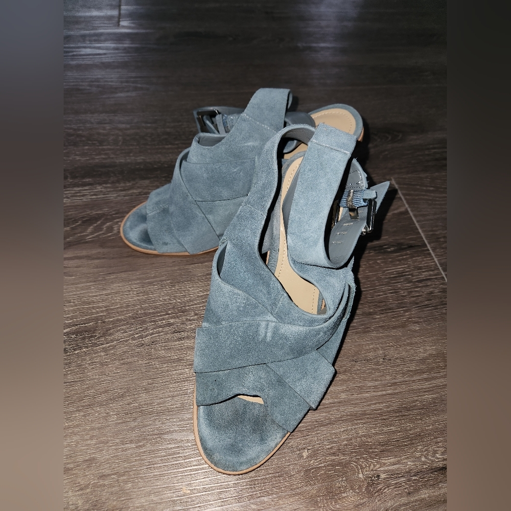 Blue Marc Fisher Valen Sandals
